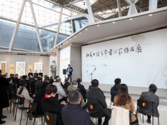2021江苏十佳青年书法家作品展在省现代美术馆开幕